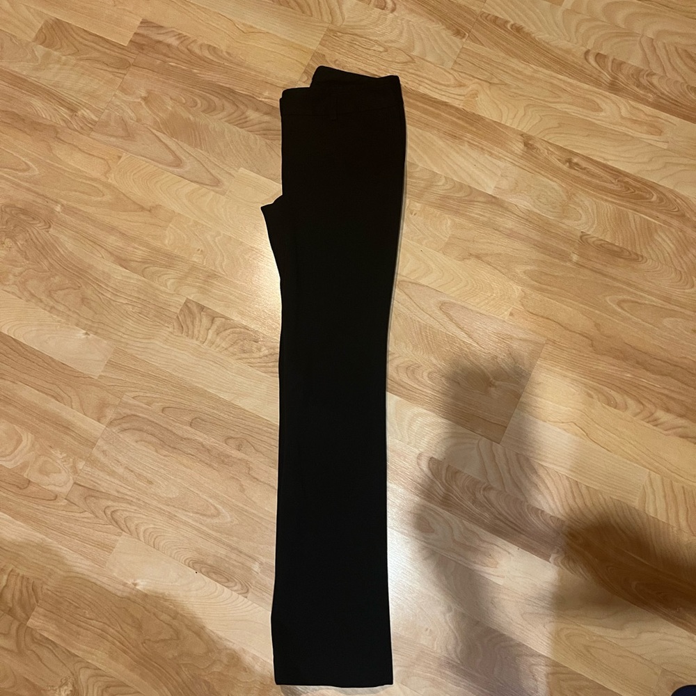 Express Columnist 2R Black Work Trousers - Picture 2 of 11